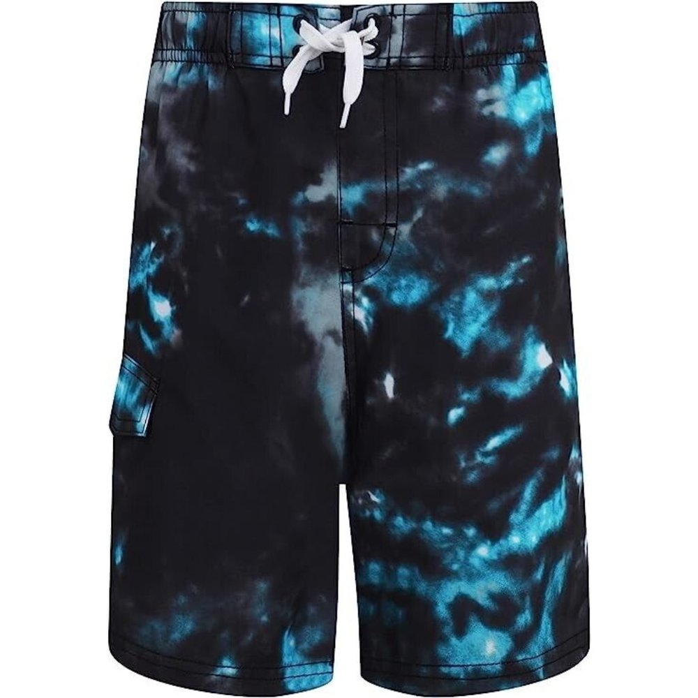 Kanu Surf Boys' Specter Quick Dry UPF 50+ Beach Swim Trunks Hurricane Navy 7